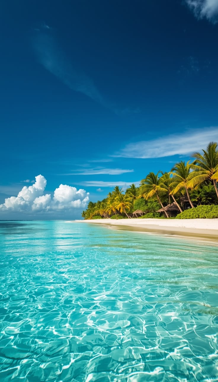 Beach holiday view